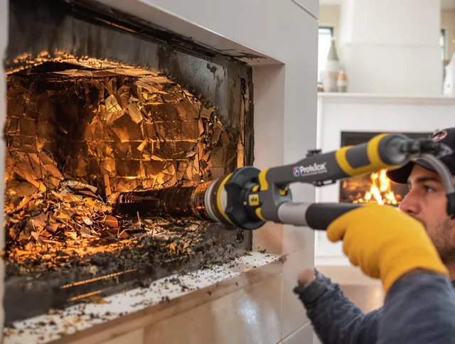 Professional chimney cleaning by South Pasadena Chimney Sweep in South Pasadena, CA