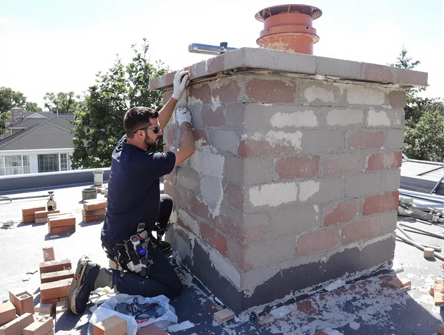 Advanced chimney repair process by South Pasadena Chimney Sweep in South Pasadena, CA