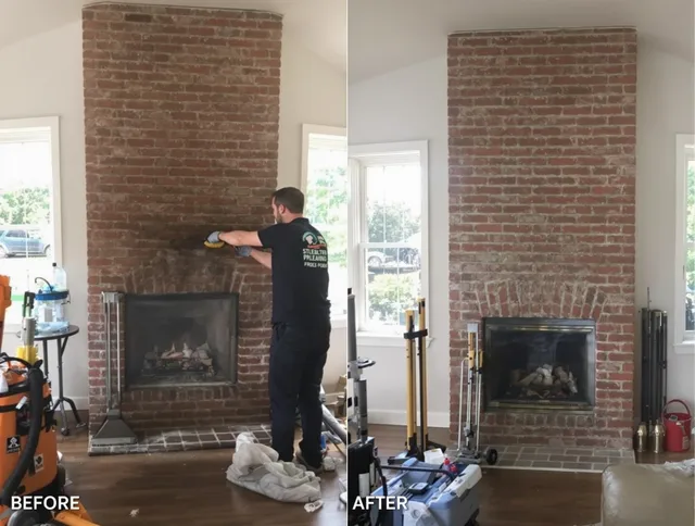 Finished chimney sweeping service by South Pasadena Chimney Sweep in South Pasadena, CA