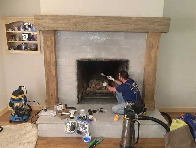 Detailed creosote removal process by South Pasadena Chimney Sweep in South Pasadena, CA
