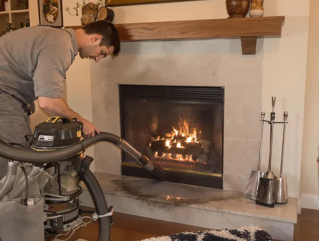 Routine fireplace upkeep by South Pasadena Chimney Sweep in South Pasadena, CA